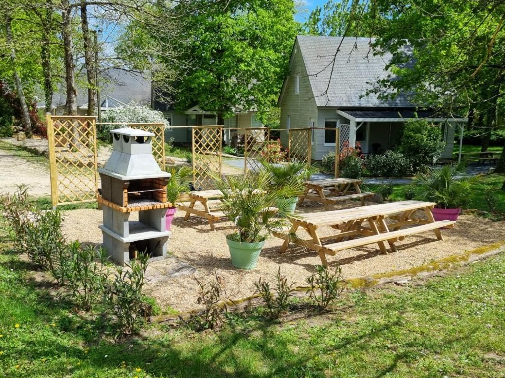 Les Chalets De Saumur, Piscine & Parc Boise, 100M Du Cadrenoir Eksteriør bilde