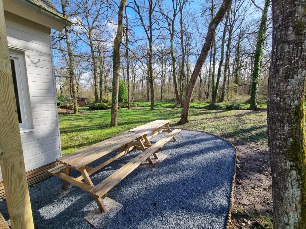 Les Chalets De Saumur, Piscine & Parc Boise, 100M Du Cadrenoir Eksteriør bilde
